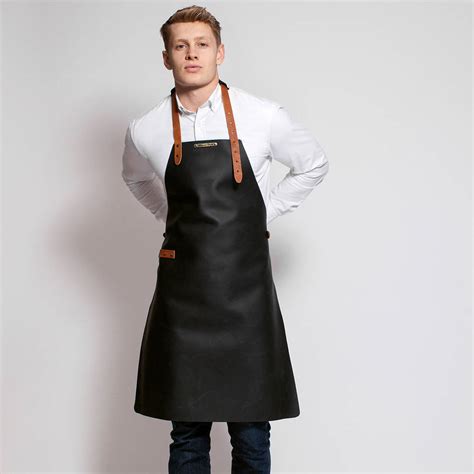 classic leather apron by stalwart crafts | notonthehighstreet.com