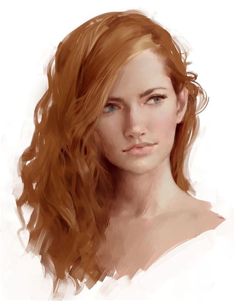 Painting Face Speedpaint Video Test Portrait Character Portraits