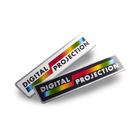 Custom Metal Labels Digitally Printed On Anodised Aluminium