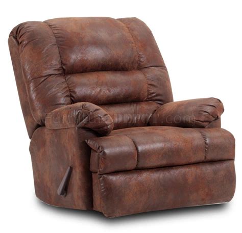 Shop cressina for top quality reclining chairs. Tobacco Microfiber Modern Comfortable Reclining Chair