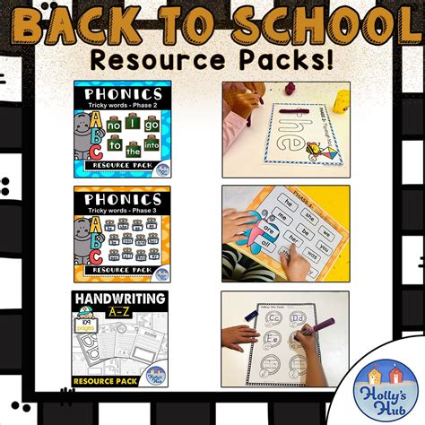 A Variety Of Phonics Reading And Writing Resources Packs Just In Time