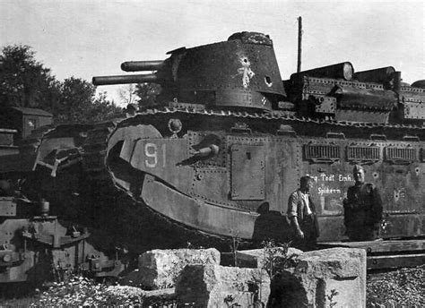 62 Astonishing Images Of The Char 2c The Largest Tank Ever Put Into