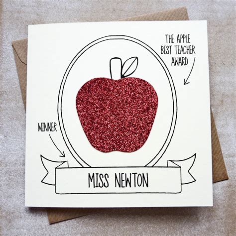 Use these examples to help you get i would be grateful even if i didn't write this thank you card, but i wanted to let you know that i think you are cool. personalised best teacher apple award thank you card by be good, darcey | notonthehighstreet.com