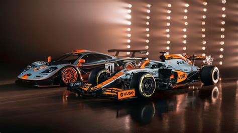 McLaren F S Monaco GP One Off Gulf Oil Livery Looks Absolutely Gorgeous AutoBuzz My