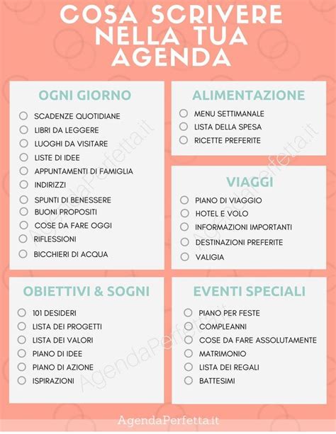 Guida Come Organizzare La Tua Agenda 10 Consigli Artofit