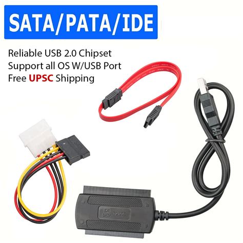 Usb To Ide Sata Adapter Converter Cable For Hard Drive Disk 25 35