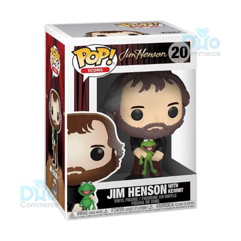 Funko Pop Icons Henson Jim Henson With Kermit Duo Commerce