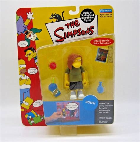 The Simpsons Dolph Bully World Of Springfield Playmates Figure Moc New Sealed Ebay Artofit
