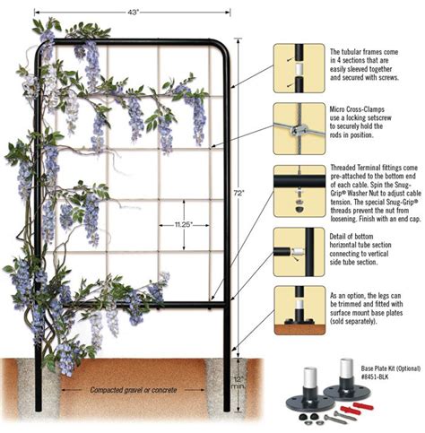 Arbor arbors garden trellis trellises lawn outdoor trellises black gable iron white holidays, christmas gift gifts for girls boys. Free Standing Greenway Trellis by Feeney | Trellis panels ...