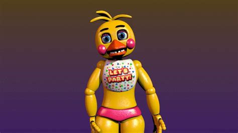 Toy Chica  Air Kiss Blender Animation By Fnafcontinued On Deviantart
