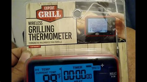 Expert Grill Wireless Grilling Thermometer Trial And Review Youtube