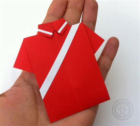 Manualidad Camisa Origami De Perú Manualidad En Video