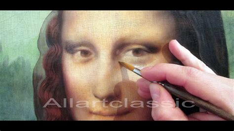 Mona Lisa By Leonardo Da Vinci Full Painting Process YouTube