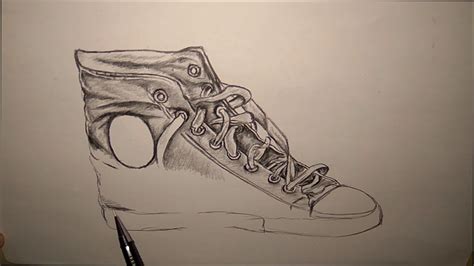 KEREN.!!! cara menggambar sepatu mudah banget.. - YouTube