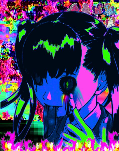 Pin By 🦠 2c0ld2h0ldhem4 🦠 On Glitchcore Art Aesthetic Anime