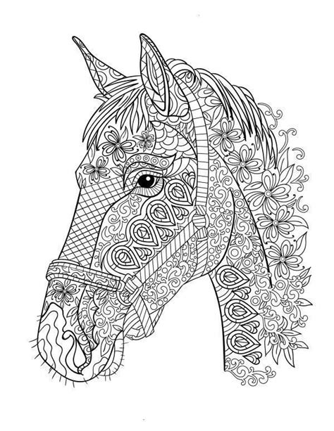 Its been scientifically proven to help you take your attention away from your problems. Stress Relief Horses Coloring Pages | Horse coloring books ...
