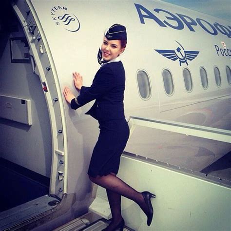 Russian Flight Attendants Who You Will Be Happy To Meet In The Air 64
