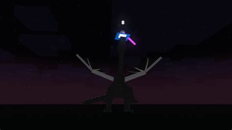 Ender Dragon Mineimator Animation Youtube