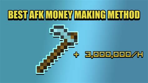 Best Afk Money Making Method Hypixel Skyblock Youtube