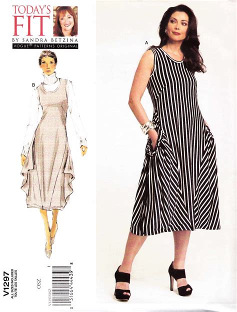 Vogue Sewing Pattern 1297 V1297 Misseswomens Plus Size