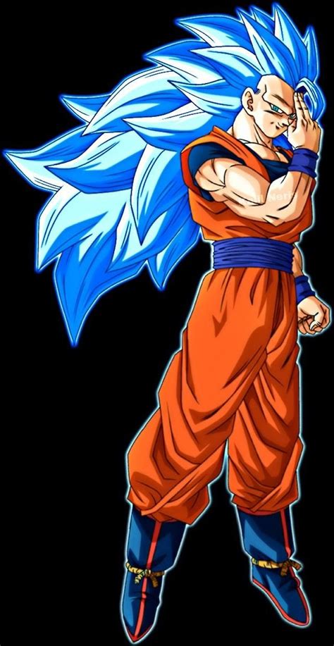 Goku Super Saiyan 3 Blue Dragon Ball Z Dragon Warrior Goku Super