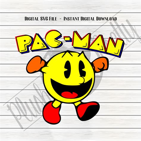 Pac Man Svg Png Cricut Cut File Silhouette Cut File Etsy Australia