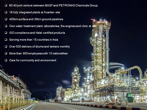 Bill of lading records in 2012 and 2014. About Us | BASF PETRONAS Chemicals Sdn. Bhd.