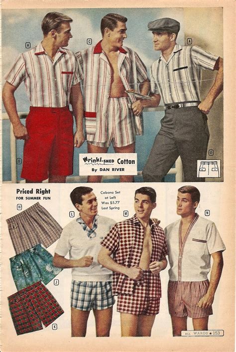 Dan River Wrinkl Shed Cotton Vintage Mens Fashion Mens Fashion