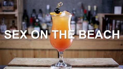 Sex On The Beach Cocktail Recipe Youtube