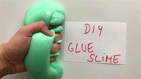 How To Make Slime With Glue Youtube
