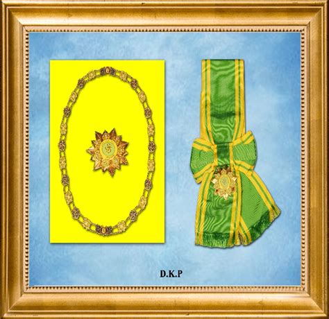 The darjah kerabat diraja malaysia (d.k.m.) (order of the royal house of malaysia) is a malaysian federal award conferred to the malay rulers who were appointed as the yang dipertuan agong of malaysia. Darjah kebesaran dan Pingat Negeri Perlis