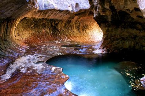 Caves Of Zion National Park Utah Choose A Place For Relax Zion