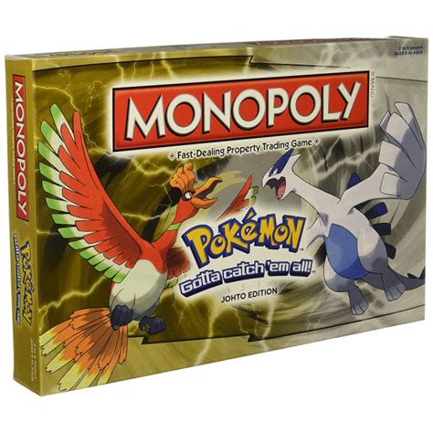 Monopoly Game Pokemon Johto Edition Moonwalkbaby