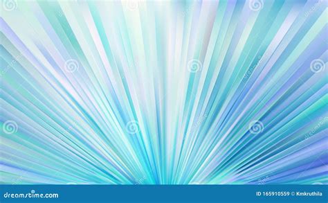 Abstract Light Blue Radial Background Vector Image Stock Vector