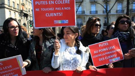 paying for sex is now against the law in france sex workers protest canada journal news of