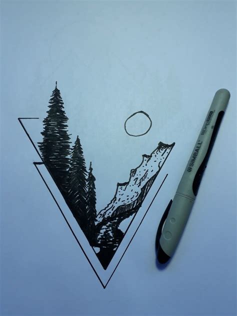 Montañas En 2020 Dibujo De Piña Dibujos Sencillos Dibujos