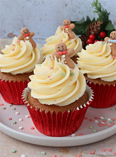 Gingerbread Cupcakes The Baking Explorer