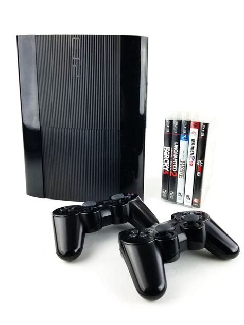 Sony Playstation 3 Super Slim 250 Gb Console Uncharted 2 Bundle — Epic