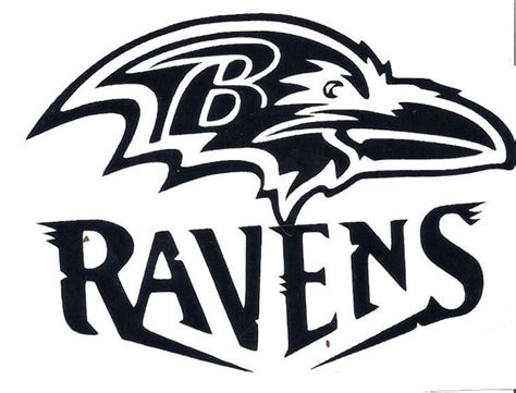 Baltimore Ravens Logo Decalsticker Baltimore Ravens Logo Raven Logo
