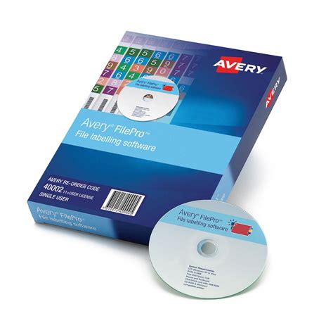Filepro Lateral Filing Software 11 Users 40002 Avery Australia