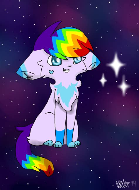 Rainbow Kitty By Mintyblizzard On Deviantart