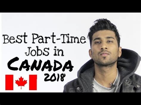 Most students need some form of income throughout their studies! Best Part-Time Jobs in Canada 2018 - Part 1 - YouTube