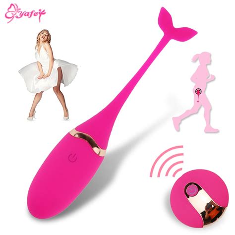10 Speeds Bullet Vibrating Egg Sex Toy For Women Rechargeable Wireless
