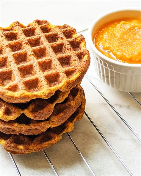 Pumpkin Tigernut Waffles Aip Top Free The Open Cookbook