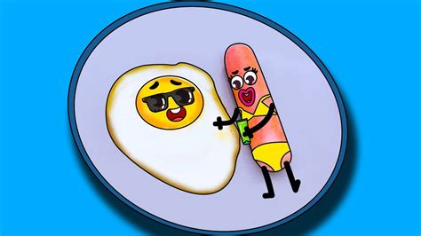 Green eggs and ham template printable fried egg shape template green. Doodland - Fried Egg Dooles Draw and coloring - YouTube