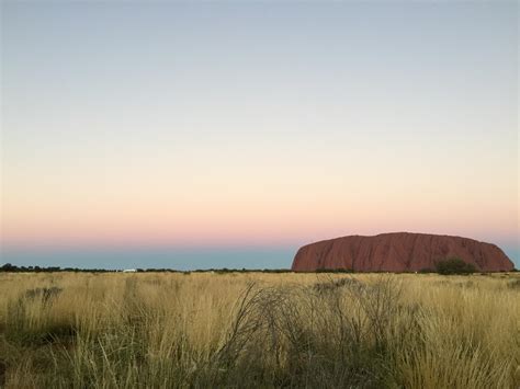 Sunrise In Uluru Raustralia