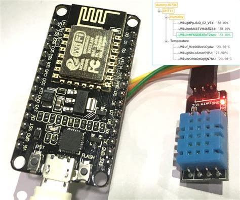 Sending Temperature And Humidity Sensor Data To Firebase Real Time