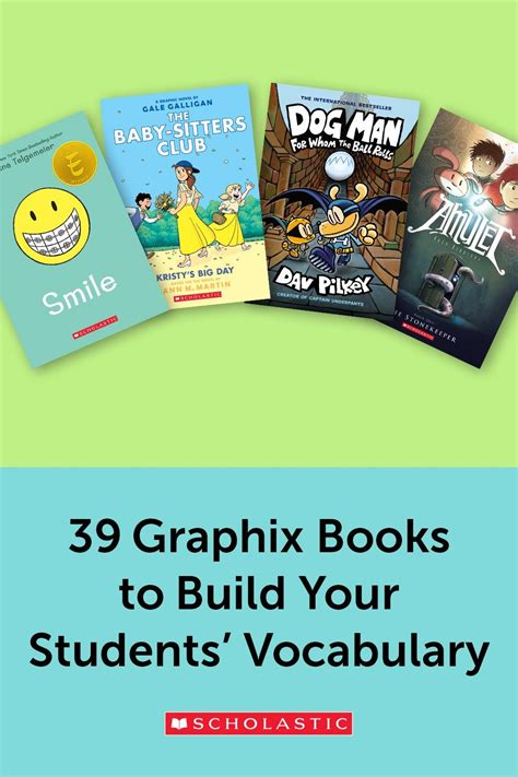 39 Graphix Books To Build Your Students Vocabulary Vocabulary