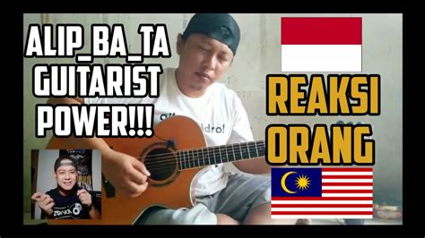 I figured why not fire up the camera and st. Alip Ba Ta Guitarist Hebat Indonesia | Reaksi Orang ...