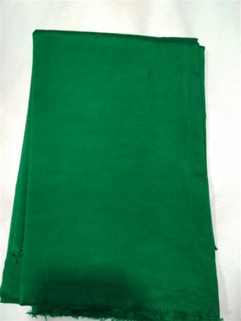 Green Plain Pure Silk Fabric At Rs 675meter Pure Silk Fabrics In